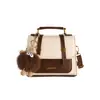 Bolsa Quadrada Pequena Transfronteiriça Estilo Coreano 2026 Nova Moda Bolsa Transversal Versátil Bolsa de Ombro Retrô Tendência para o Dia a Dia Bolsa Cambridge