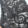 Tecido Fino de Renda Base Sexy Preto Elástico Renda Tecido de Saia Renda Renda Tecido