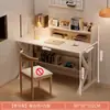 Mesa com Estante Integrada Casa Quarto de Dormir Estudante Estudo Mesa de Escrita Mesa de Escritório Mesa de Computador Mesa de Escrita de Mesa Mesa