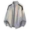 Sudadera Cardigan para Hombre Primavera Nueva Moda Marca Casual Holgada Deportes al Aire Libre Chaqueta Versátil