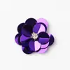 Pegatinas de Flor de Lentejuelas Decorativas para Tela, Accesorios de Cuentas, Bolsos, Zapatos y Sombreros, Cuentas Sueltas, Parches para Ropa, Calcomanías, Hecho a Mano para DIY