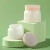 Envases de Crema de PP, Botellas Cosméticas, Materiales de Empaque, 50g, 80g, Botellas de Boca Ancha, Botellas de Plástico Lisas para Crema de Ojos