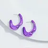 Pendientes Irregulares Retro de Alto Grado Transfronterizos de Acrílico Electrochapado Que No Se Desvanecen Pendientes de Temperamento de Nicho para Mujer Venta al por Mayor