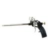 Pistola de Espuma al por Mayor Acero Inoxidable Mango Negro Rociador Decoración de Puertas y Ventanas Calafateo Sin Limpieza Herramienta Auxiliar Pistola de Pegamento de Plástico