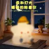 Luz de Noche de Panda de Silicona Transfronteriza Juguete Creativo para Niños Luz Suave Protectora para los Ojos Lámpara de Mesita de Noche para Dormitorio Lámpara Táctil de Colores