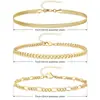 Comércio Exterior Transfronteiriço Terno Joias Pulseira Personalizada Nova Liga Combinação Pulseira Conjunto de Seis Peças Venda Quente