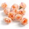 Flores Artificiales de Rosa para Bodas, Capullos de Flores Falsas, Flores de Seda, Decoración Hecha a Mano Materiales DIY, Accesorios de Flor para Peineta Estilo Bosque