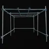 Trellis de Uva Parasol Ensamblaje de Tubo de Acero Desmontable Estante para Frutas y Verduras Exterior Jardín Estante para Maracuyá Planta Trepadora Fabricante