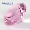 Yongjia Gem Cuentas Redondas de Vidrio de Colores Artificiales Punto de Diamante Base Puntiaguda Accesorios de Joyería de Vidrio Transfronterizo Nuevo