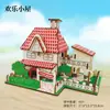 Popular Rompecabezas Estéreo 3D de Madera Educativo para Niños DIY Hecho a Mano Juguete de Descompresión Venta Directa del Fabricante Ensamblaje