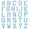 Parche bordado con letras en inglés, venta transfronteriza, pegatinas decorativas para ropa, pegatinas de tela para manualidades