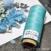Fio de cera de cor sólida céu estrelado de 3 e 6 fios, série verde bandeira, cordão trançado à mão
