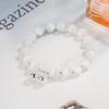 Pulsera de campana de ópalo con diseño de nicho, pulsera de cristal simple para niñas 2023, nueva pulsera de moda de alto sentido