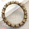 Todo tipo de sándalo Pulsera de palisandro Bambú Conjunto 10 * 12 MM Joyería para hombres y mujeres Festival de gran altura Texto Juego Sándalo verde Ébano