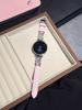 18_20_22mmS Correa de Metal con Cuero Incrustada de Diamantes para HUAWEI Huawei Watch WATCH41mmGT