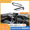 Adequado para Modelos 22-25 do Toyota Harrier Moldura Decorativa para Saída de Ar Modificação Interior Versão com Volante à Direita