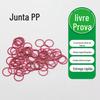 Atacado Junta de Silicone PP Anel de Borracha Polipropileno Vermelho Redondo Anel de Silicone para Isolamento de Bateria Elétrica PP À Prova de Choque e Absorvente de Vibração