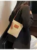 Bolso bandolera de paja de nicho transfronterizo para mujer, nuevo estilo coreano, moda, bolso de playa, para ir al trabajo, casual, para el hombro, bandolera