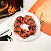 Qiyue Europeo y Americano Halloween Colorido Anillo para el Cabello Calabaza Cuerda para el Cabello Calavera Tela Pinza de Primavera Accesorios para el Cabello de Vacaciones Mujeres Venta al por Mayor
