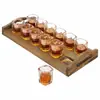 Barra de Madera Creativa de Madera para el Hogar Soporte para Copas de Vino Madera Maciza Soporte para Tazas Productos de Madera Portavasos Adornos