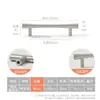 Manija para puerta de armario Palo estilo italiano níquel cepillado anti-huellas dactilares, tirador de hardware moderno minimalista cónico para cajón de aparador