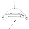 Cable de acero inoxidable 304 terminal de acero inoxidable prensado cable de acero cable de acero con recubrimiento galvanizado cable de acero para candelabro