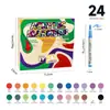 Set de Plumas de Retoque para Pixel Beads Relleno Directo Punta Suave Pluma de Reparación de Color Desigual para Pixel Beads Papelería de Dibujo para Estudiantes Set de Plumas Pixel Beads