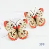 Mariposa 3D Cabeza de Flor Grande Tocado Tela Simulación Pasador DIY Estilo Antiguo Hanfu Accesorio para el Cabello Fotografía de Boda Flor Decorativa