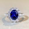 Anillo de plata esterlina S925 amarillo ganso huevo de paloma moda para mujer diseño de nicho combinable alta lujo anillo de lujo al por mayor