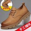 Zapatos sencillos retro británicos para hombre 2022 Zapatos para dedo gordo para hombre Zapatos de herramientas de motocicleta modernos para hombre Agente