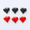 Accesorios Transfronterizos de Esmalte Multicolor, Colgantes Pequeños Sencillos en Forma de Corazón, Lindos Collares y Pulseras Hechos a Mano, Accesorios