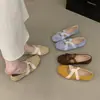 Sapatilhas Vento Suave da Noite para Mulheres, Novo Estilo Outono 2026 Sapatos Mary Jane Planos com Laço, Mocassins Elegantes e Versáteis