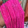 1X2mm espaçador quadrado profundo PÊSSEGO VERMELHO turquesa natural rosa pressionado DIY jóias junta solta contas string