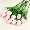 Mini Tulipa Artificial de PU Estilo Ins Flor Artificial Única para Decoração de Casa, Casamento, Decoração de Hotel e Adereços de Fotografia