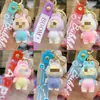 Estilo Pareja PVC Caucho Suave Capibara Llavero Muñeca Genial Dibujo Animado Lindo Muñeca Regalo Colgante Popular
