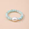 Anillo de Cuentas de Amazonita Natural Cristal de Fresa Cristal Blanco Pixiu para Hombre y Mujer Accesorios de Joyería DIY Venta Directa de Fábrica