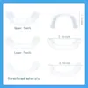 Suministro Transfronterizo de Aparatos Falsos para Dientes Superiores e Inferiores, Segunda Generación Blanqueamiento de Sonrisa Aparatos Decorativos Temporales Fabricante Venta al por Mayor
