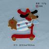 Toalha de Cachorrinho de Desenho Animado Patch de Tecido Bordado Patch Decorativo Dachshund Patch Roupas Acessórios Bordado à Máquina Patch de Tecido DIY