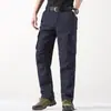 Cuatro Estaciones Rebaja Caliente Algodón Puro Resistente al Desgaste Pantalones Casuales para Hombres de Mediana Edad y Jóvenes Pantalones Casuales para Hombres de Mediana Edad y Mayores Monos de Exterior