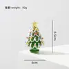 Regalos de Navidad Árbol de Navidad de Vidrio Zibo Adornos Artesanales de Vidrio Decorativos Explosiones de Internet Rojo Libro Pequeño Boshan