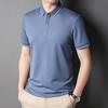 Camisa Polo para Hombre Verano Delgada Manga Corta Camiseta Moda Coreana Holgada Casual Manga Media Camisa Paul Top