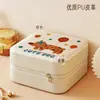 Caja de Joyería con Compartimentos Pequeños Caja de Almacenamiento Portátil para Equipaje de Mano Almacenamiento para el Hogar y Viajes Caja para Pendientes, Anillos, Collares
