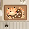 Tapete de Banheiro com Tema de Gato, Tapete Absorvente para Vaso Sanitário, Carpete de Banheiro Antiderrapante de Terra de Diatomáceas