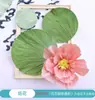 Materiales de Decoración Ambiental para Jardín de Infancia: Flores de Papel Nuevas Estilo Chino Tradicional, Pintura a Tinta Retro 3D, Flores de Loto, Hojas de Loto, Frutos de Loto, Tejido Estilo Chino Nuevo