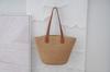 Bolso de Paja Simple Versátil de Verano para Mujer Gran Capacidad Vacaciones en la Costa Bolso de Playa Bolso Tejido al Hombro Bolso Tote para Viajar