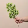Plantas verdes artificiales, incluyendo ramas de pino, ramas de ciprés y ramas del pino "Meiren", para decoración del hogar y paisajismo de jardines