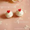Case de Celular Material Cupcake Dy Cream Material para Brincos Headdress Infantil Acessórios de Cabelo