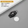 Tipo Adhesivo Polea Universal Rueda con Rodamiento de Bolas sin Perforaciones Base Engrosada para el Hogar Rueda Pequeña Silenciosa Móvil Resistente al Desgaste