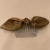 Pente de cabelo penteado de cabeça para baixo novo grampo de cabelo com franja de laço antiderrapante caveira alta estiloso moderno grampo de cabelo lateral com mechas acessório de cabelo