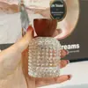 Frasco Dispensador de Perfume de Alta Qualidade 100ml Grande Capacidade Borrifador de Rosca Frasco Vazio 50ml Portátil Pressão Frasco de Reposição